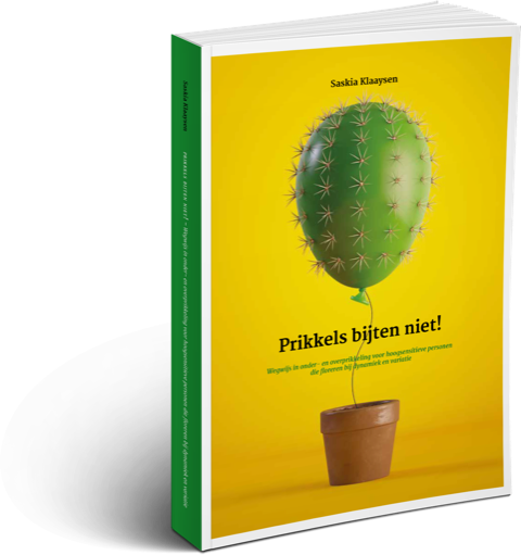Prikkels bijten niet boek cover Saskia Klaaysen